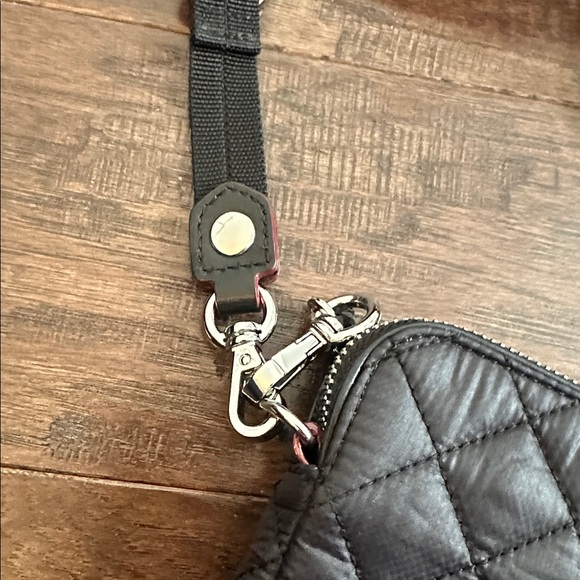 MZ WALLACE micro Crosby black quilted phone crossbody - Picture 8 of 10